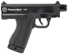 PepperBall 769010507 TCP Ready to Defend Kit Semi-Auto with Black Finish, 6rd Capacity & 8g CO2/N2 Cartridges Includes 2 Magazines, 6-LIVE SD & Inert Projectiles, Cleaning Tube & Lubricant
