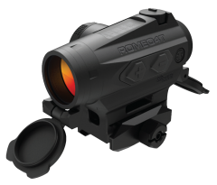 Sig Sauer Electro-Optics SOR43032 Romeo4T  Black Anodized 1x20mm 2 MOA Illuminated Red Ballistic CirclePlex Reticle