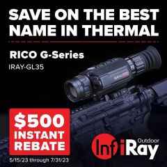 IRayUSA RICO G 384 3X 35mm Thermal Weapon Sight