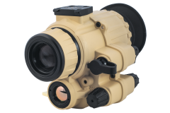 AGM F14-3AP Fusion Tactical Monocular, Thermal 640x512 (50 Hz) Channel Fused with MIL-SPEC Elbit or L3 Gen 3 FOM 2200+ P43-Green Phosphor IIT 