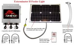 Sniper Hog Lights Exterminator II Feeder Light IR