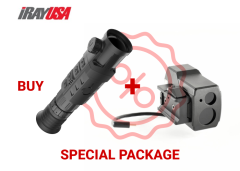 InfiRay Outdoor RICO Mk1 640 3X, 50mm Thermal Weapon Sight + ILR-1000 Laser Rangefinder for RICO MK1 SERIES Package