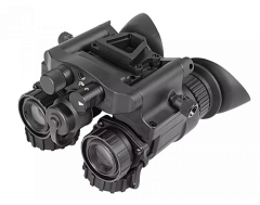 AGM NVG-50 AP  Dual Tube Night Vision Goggle/Binocular 51 degree FOV Advanced Performance Photonis FOM1600-2000, Gen 2+, P43-Green Phosphor. 