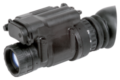 AGM PVS-14 Monocular Night Vision Device, Dual AA Battery, GEN 2+ Photonis Autogated Tube - 64lp/mm (minimum) w/Manual Gain
