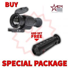 AGM Rattler TS50-640 Compact Thermal Imaging Rifle Scope 640×512 (50 Hz) 50mm lens Package