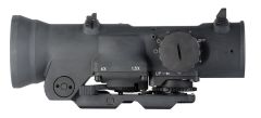 Elcan Specter DR 6x/1.5x, 7.62 Reticle, Adjust A.R.M.S. Levers Installed, with Flip Covers & ARD, Black