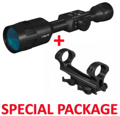ATN X-Sight-4k 3-14x Pro Smart Day and Night Vision Hunting Rifle Scope Package