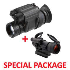 NVG PVS-14 Night Vision Monocular Gen 3 Auto-Gated Manual Gain Made in USA Package