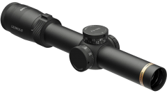 Leupold VX-4.5HD Service Rifle Matte Black 1-4.5x24mm Riflescope 30mm Tube Illuminated FireDot Bull-Ring Reticle