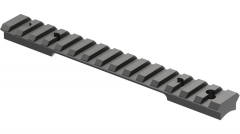 Leupold BackCountry Base Matte Black Ruger American Cross-Slot For Long Action Aluminum Rifle