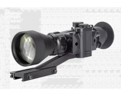 AGM Wolverine-4 NL2  Night Vision Rifle Scope 4x with Gen 2+ "Level 2" P43-Green Phosphor IIT. Sioux850 Long-Range Infrared Illuminator included.