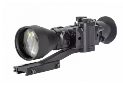 AGM Wolverine Pro-4 NL1 Night Vision Rifle Scope 4x with Photonis FOM 1400-1800 Gen 2+ P43-Green Phosphor Level 1