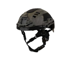HARD HEAD VETERANS Tactical Helmet ATE Bump Medium/Large Multicam Black