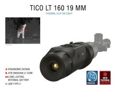 ATN TICO LT 160, 19 mm Thermal Clip-On