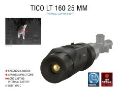 ATN TICO LT 160, 25 mm Thermal Clip-On