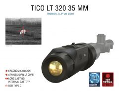ATN TICO LT 320, 35 mm Thermal Clip-On