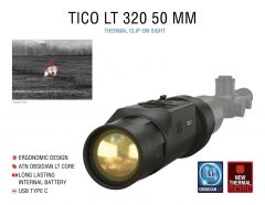 ATN TICO LT 320, 50 mm Thermal Clip-On