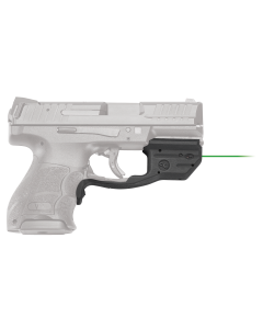 Crimson Trace 0165901 LG-499 Green Laserguard  Black Heckler & Koch VP9/VP9SK/VP40