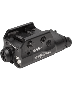 SureFire XC2A XC2-A Weapon Light w/Laser 300 Lumens/5mW Output White LED Light Red Laser >50 Meters Beam Rail Mount Black Anodized Aluminum