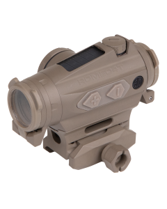 Sig Sauer Electro-Optics SOR43131 Romeo4T  Flat Dark Earth 1x20mm 2 MOA Illuminated Red Ballistic Circle/Dot Reticle