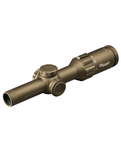 Sig Sauer Electro-Optics SOT61231 Tango6T  Flat Dark Earth 1-6x24mm 30mm Tube Illuminated Horseshoe Dot 5.56/7.62 Reticle