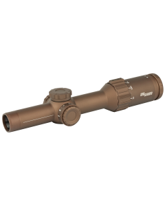 Sig Sauer Electro-Optics SOT61239 Tango6T  Flat Dark Earth 1-6x24mm 30mm Tube Illuminated DWLR6 Reticle