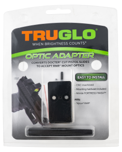 TruGlo TG-TG8952C Red Dot Sight Adapter RMR Mount Aluminum Nitride Fortress Trijicon