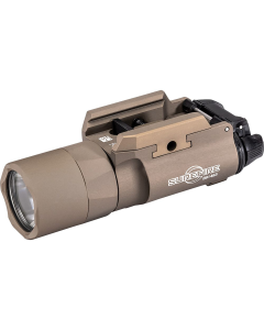 SureFire X300UBTN X300U-B Weapon Light 1000 Lumens Output White LED Light 213 Meters Beam Picatinny/Weaver/ for Glock Rails Mount Tan Anodized Aluminum