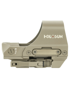 Holosun HS510CFDE 510  Flat Dark Earth 1 x 0.91" x 1.26" 2 MOA Red Dot/65 MOA Circle Multi Reticle
