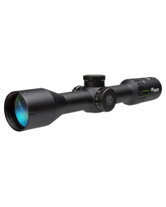 Sig Sauer Electro-Optics SOW63114 Whiskey6  Black 3-18x 44mm 30mm Tube Quadplex Reticle Features Locking Turrets