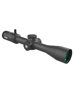 Sig Sauer Electro-Optics SOW43004 Whiskey4 SFP Low Profile Black 3-12x44mm 30mm Tube Illuminated Hellfire Quadplex Reticle
