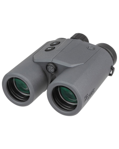 Sig Sauer Electro-Optics SOKCN101 Kilo Canyon Binocular Rangefinder Black Rubber Armor 10x 42mm 1200 yds Max Distance LED Display