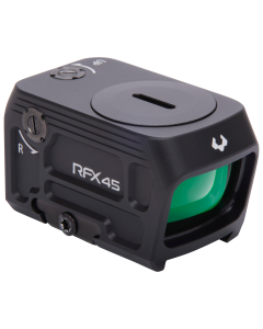 Viridian 9810053 RFX45  Black Anodized 1 x 24 mm x 15.5 mm 5 MOA Green Dot ACRO/RMR