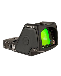 Trijicon 3200001 RMR HD Matte Black 1 x 0.89" x 0.67" 1 MOA Red Dot/55 MOA Circle Multi Reticle