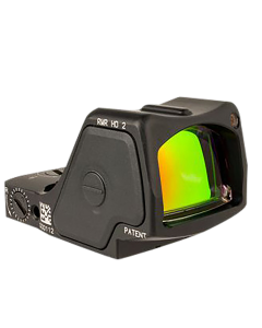 Trijicon 3200002 RMR HD Matte Black 1 x 0.89" x 0.67" 3.25 MOA Red Dot/55 MOA Circle Multi Reticle