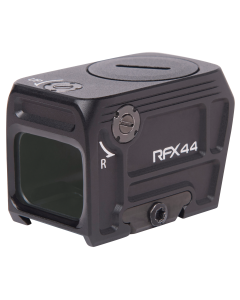 Viridian 9810113 RFX44  Black Anodized 1 x 21 x 16.5mm 5 MOA Green Dot ACRO/Picatinny High Mount