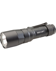 SureFire EDC1DFTBK  Everyday Carry Series Black Anodized 25/350/650 Lumens White LED
