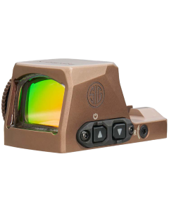 Sig Sauer Electro-Optics SORX1002 Romeo-X Pro Flat Dark Earth 1 x 24 mm 2 MOA Red Dot/32 MOA Circle