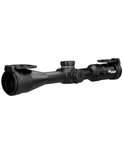 Sig Sauer Electro-Optics SOW46002 Whiskey4  Black 6-24x50mm 30mm Tube Illuminated MOA Milling Hunter 2.0 Reticle