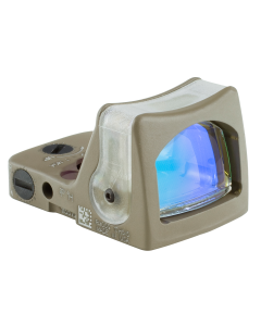 Trijicon 700210 RMR  Flat Dark Earth Cerakote 1x 22x16mm 9 MOA Dual Illuminated Green Dot Reticle