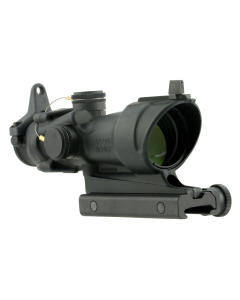 Trijicon 100091 ACOG  Black Hardcoat Anodized 4x32mm Illuminated Amber Crosshair 223 Reticle