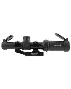 TruGlo TG-8514TLR Omnia Tactical Black Anodized 1-4x24mm 30mm Tube Illuminated APTR Reticle