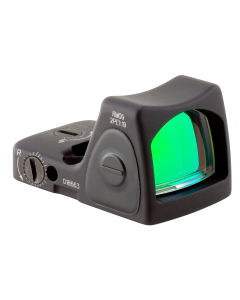 Trijicon 700742 RMR Type 2 Matte Black 1x 1 MOA Illuminated Adjustable Red LED Dot Reticle