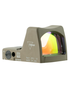 Trijicon 700624 RMR Type 2 Flat Dark Earth Cerakote 1x 3.25 MOA Illuminated Red LED Dot Reticle