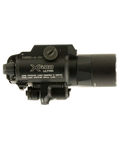 SureFire X400UAGN X400U Weapon Light 1000 Lumens Output White LED Light Green Laser 213 Meters Beam Picatinny/Weaver