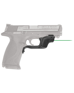 Crimson Trace 0145801 LG-360G Green Laserguard  Black Smith & Wesson Full Size & Compact