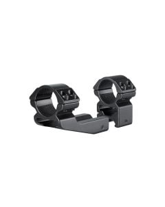 Hawke 50mm Extension Steel Ring 1" 2 Piece Weaver High