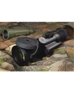 AGM Wolverine-4 NL1 Night Vision Rifle Scope 4x with Gen 2+ "Level 1", P43-Green Phosphor IIT. Long-Range Infrared Illuminator is included