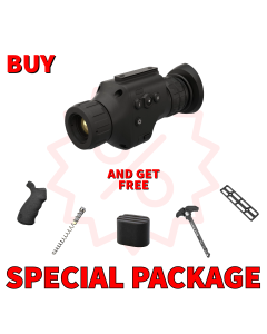 ATN ODIN LT 320 2-4X Compact Thermal Monocular Package