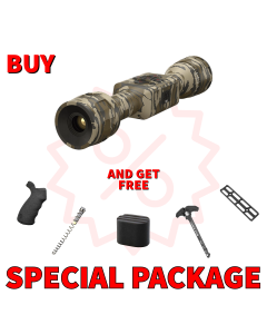 ATN ThOR LT 320, 2-4x Thermal Rifle Scope - Mossy Oak Bottomland Camo Package